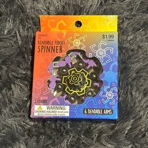 FREE WITH PURCHASE Bendable fidget Spinner